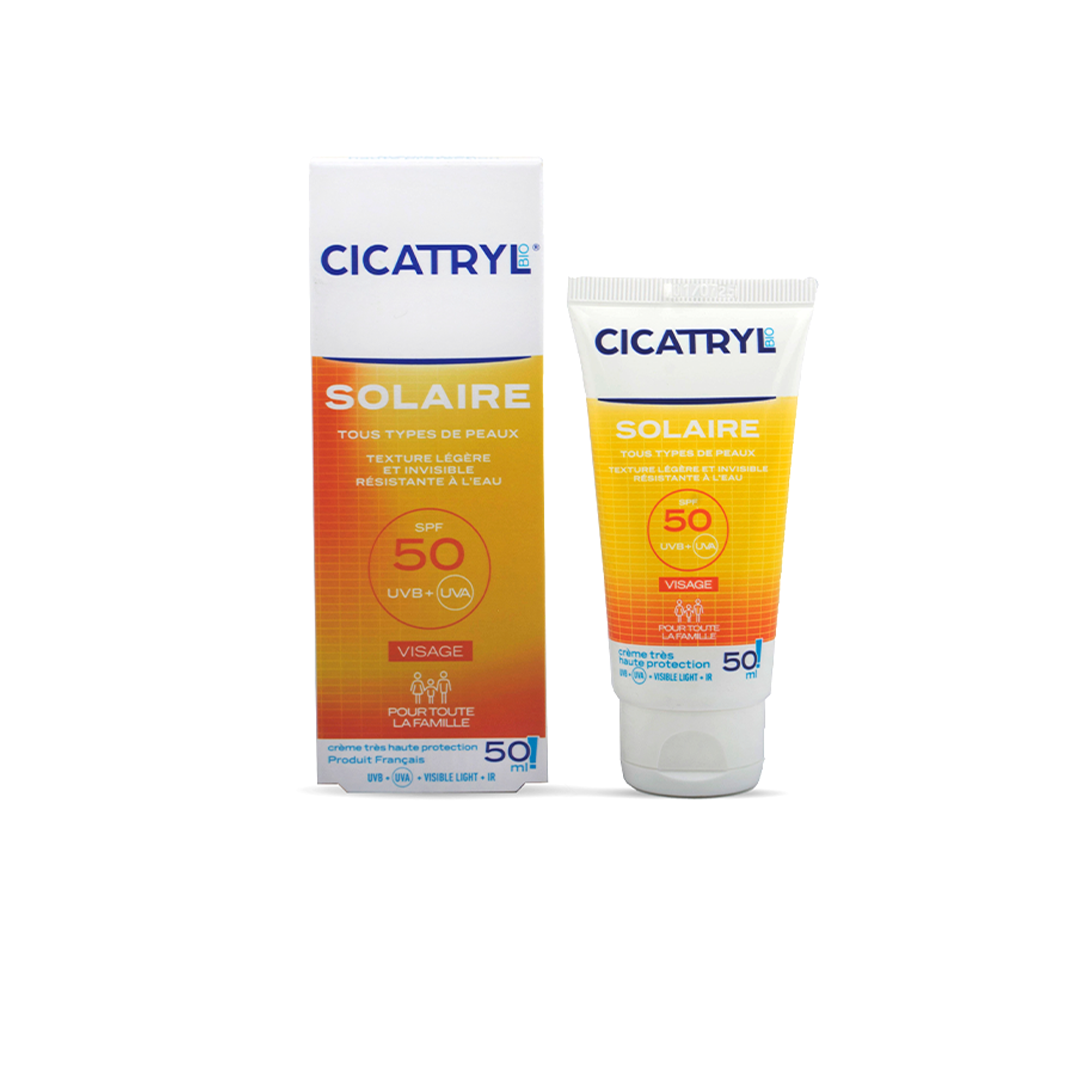 cicatryl crème solaire 50ml