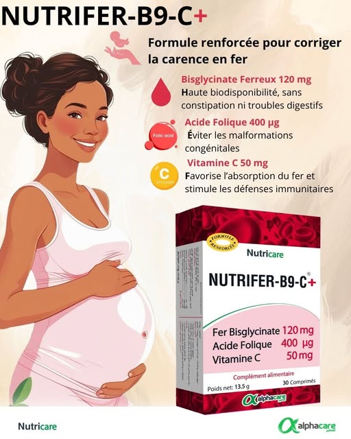 ALPHACARE NUTRICARE NUTRIFER-B9-C B30 CPS