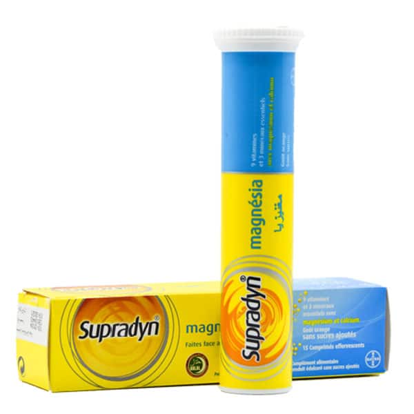 supradyn magnésia b/15 cp effer 