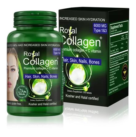 ROYAL COLLAGENE + VITAMINE C BT180 PCS