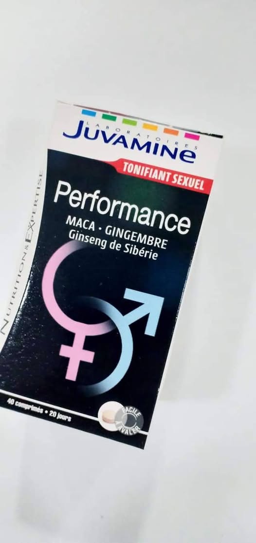  JUVAMINE PERFORMANCE MACA GINGEMBRE BT/40 COMP