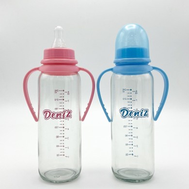 BIBERON EN VERRE  STANDARD BRAS 240ML