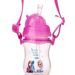 MINI GOURDE COLORE EAU/BOISSON 160ML AVEC CORDE