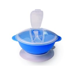 BOL AVEC CUILLERE COUVERCLE ET VENTOUSE