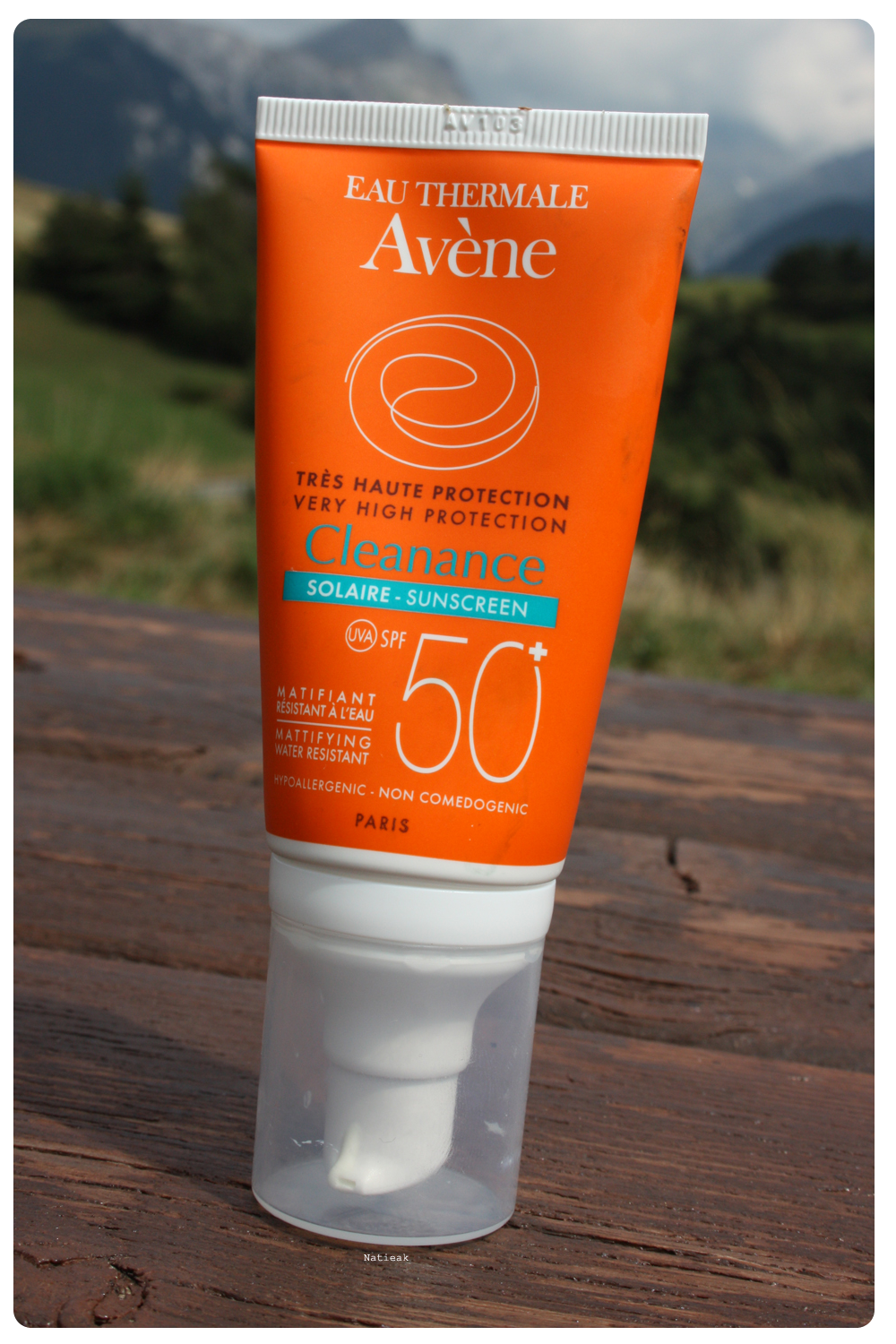 Avene cleanance solaire