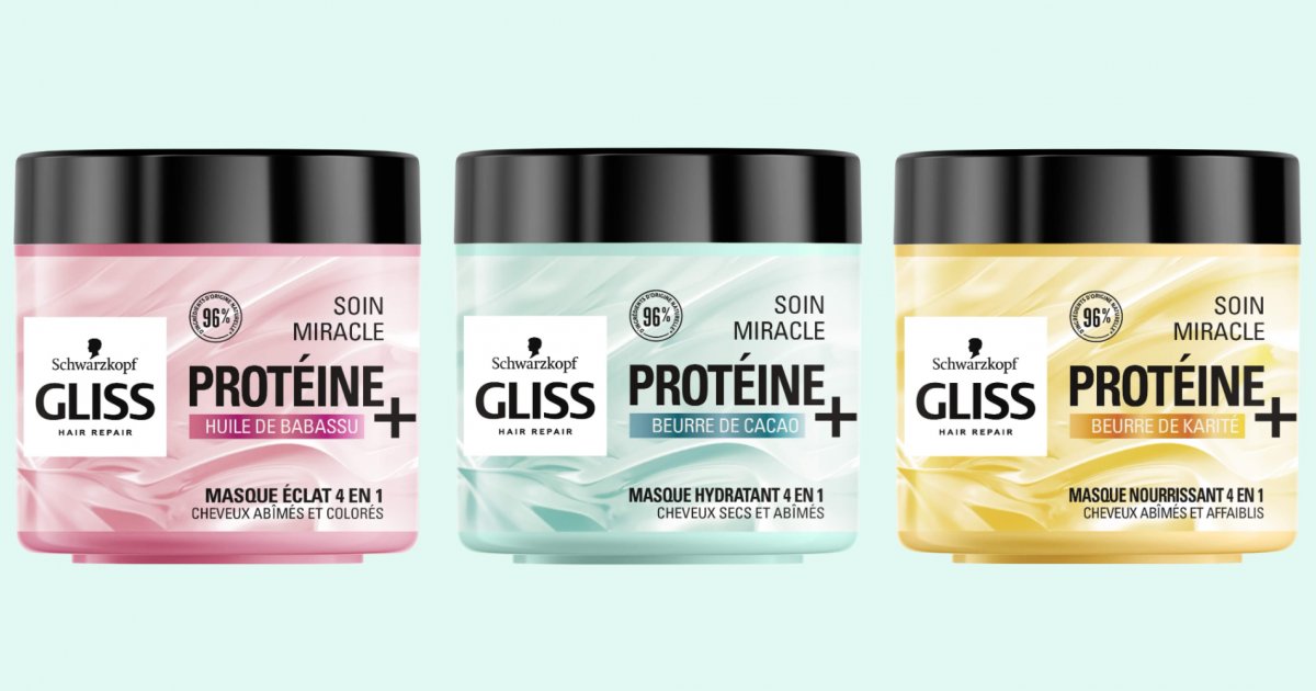 GLISS Schwarzkopf masque cheveux