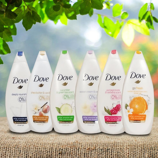 dove gel douche 