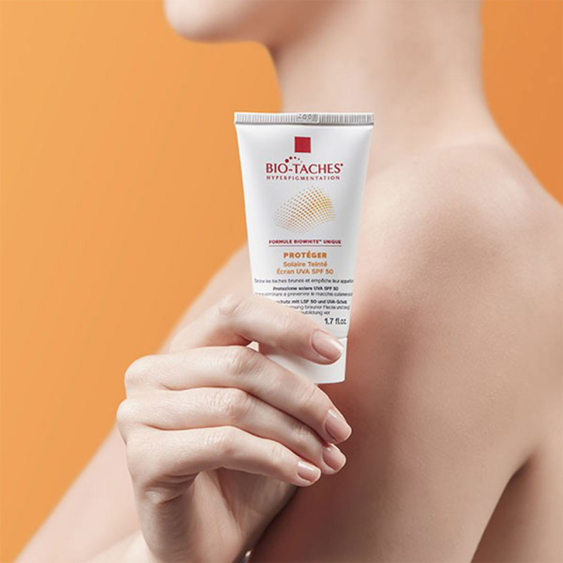 bio tache écran total 