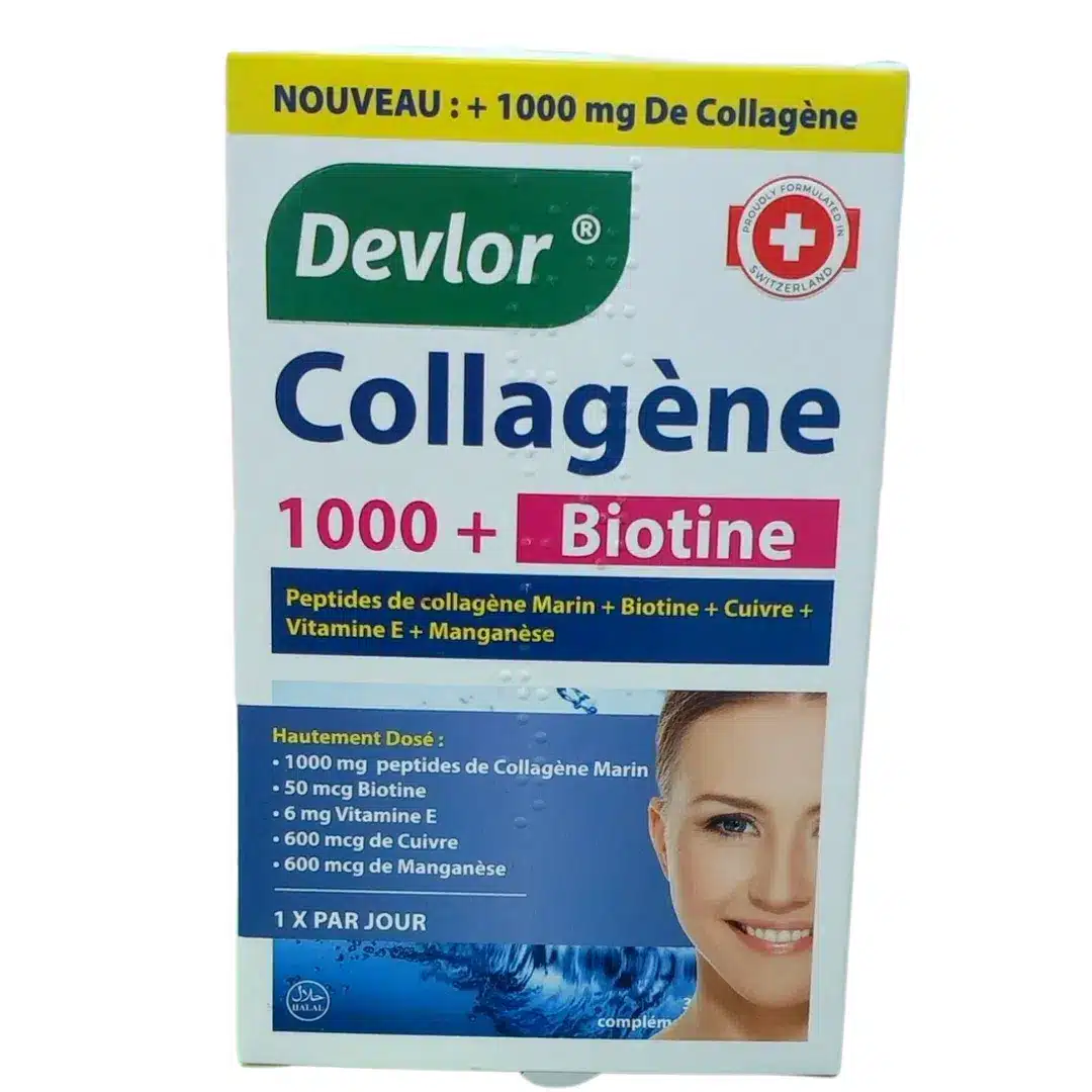 DEVLOR COLLAGENE 1000+BIOTINE