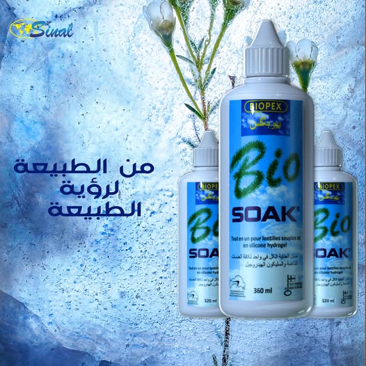  Biosoak lotion pour lentille 