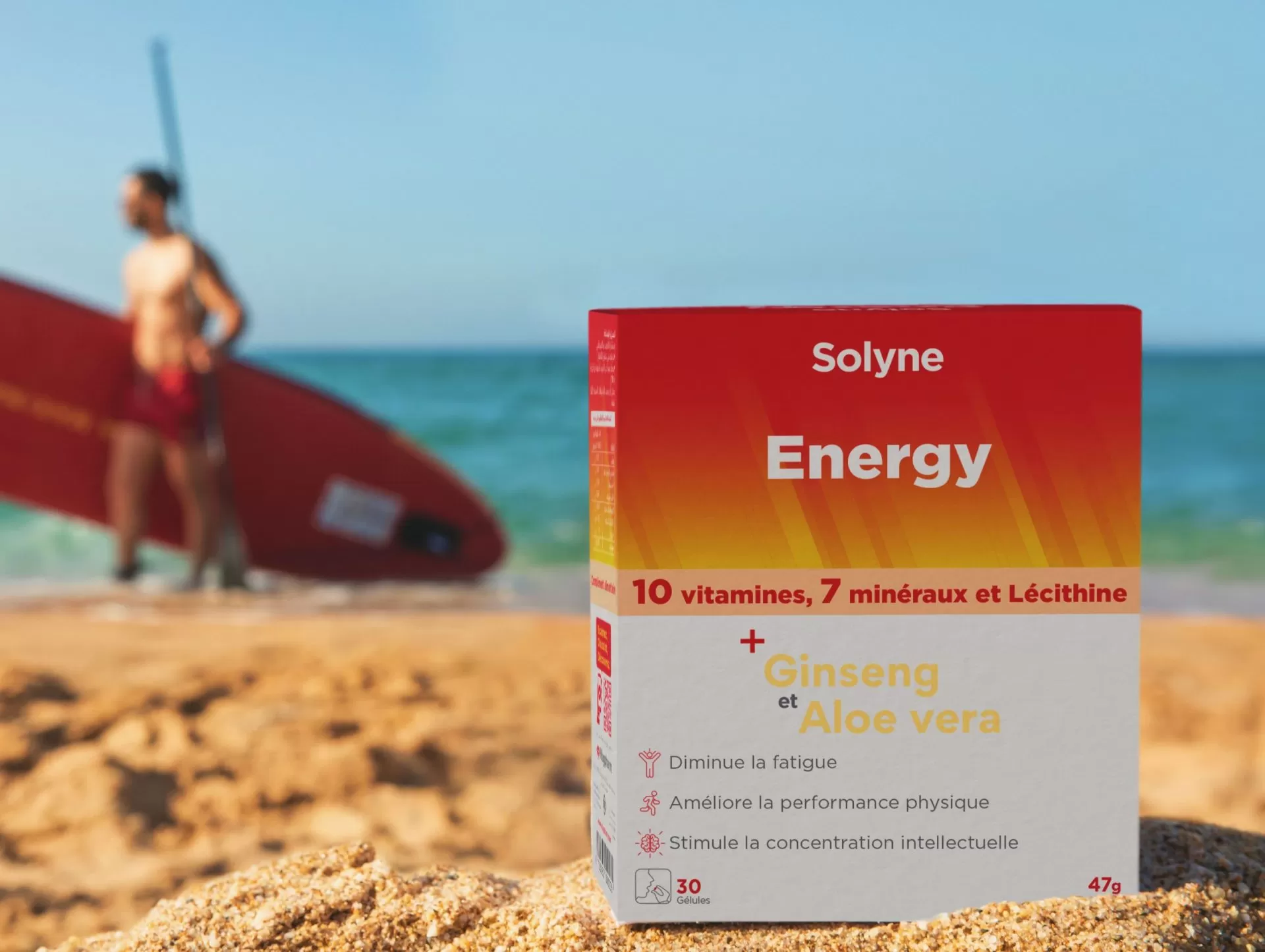 SOLYNE ENERGY vitamine c+ zinc + ginseng bt/30